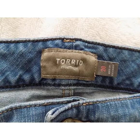Torrid denim shorts size 20 - Picture 4 of 6